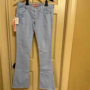 Fiorucci Light Blue Skinny Jeans Washed Denim